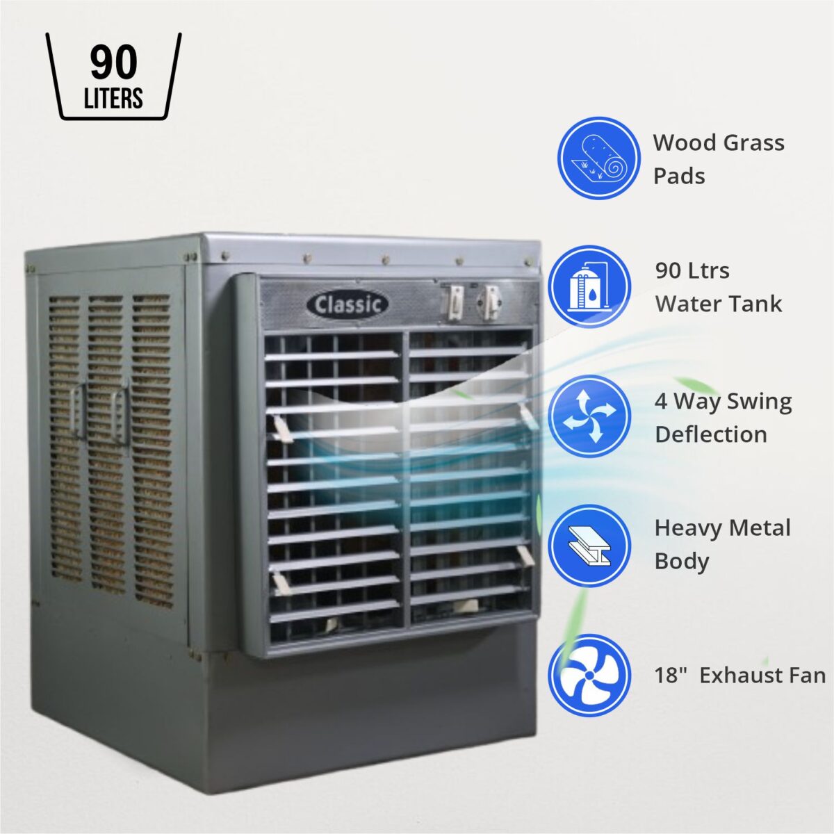 Metal Body Desert Air Cooler